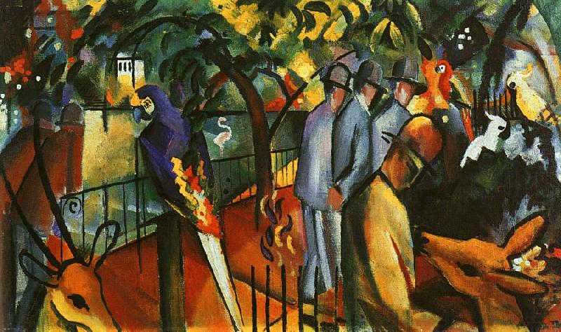 Zoological Garden I, August Macke